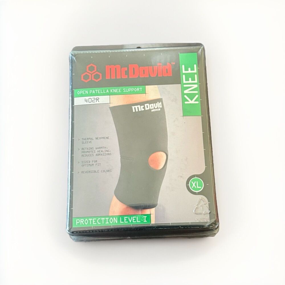 McDavid 402 Open‎ Patella Knee Support Size XL Neoprene